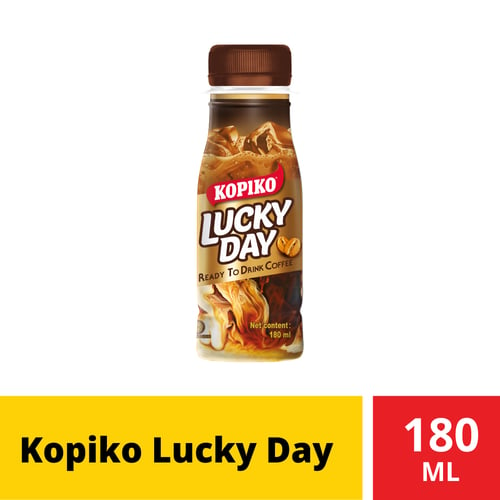 Jual Kopiko Lucky Day 180 ml - Mayora Official Store | Ralali.com