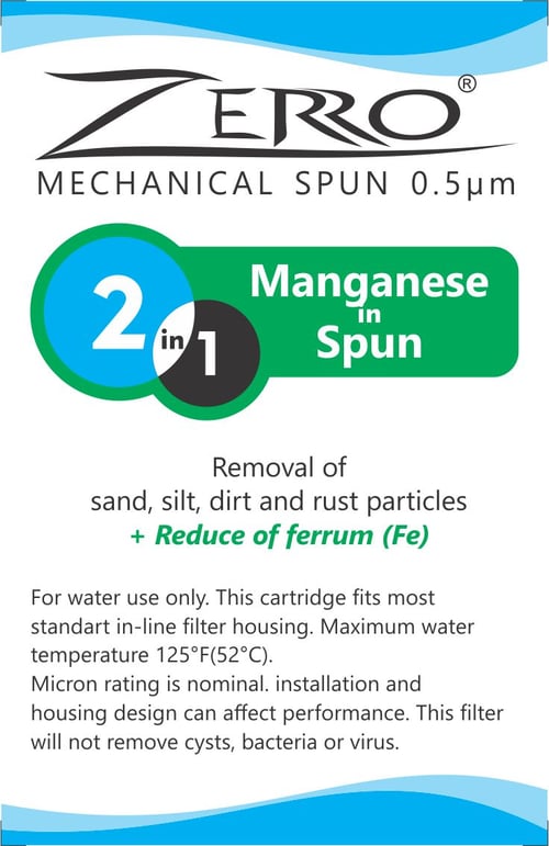 New Zerro Spun Manganese 10