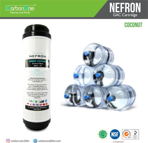 Nefron GAC Cartridge COCONUT filter air