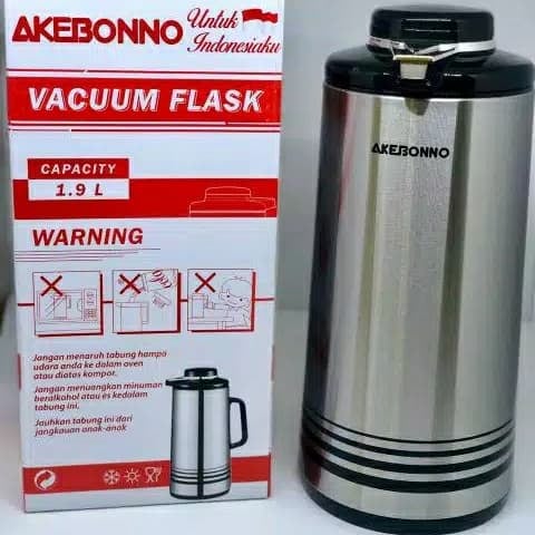 Termos Air Panas 1.9 Liter AKEBONNO Vacuum Flask