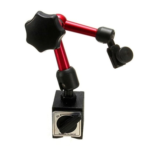Universal Dial Indicator Magnetic Stand Base Holder Adjustable