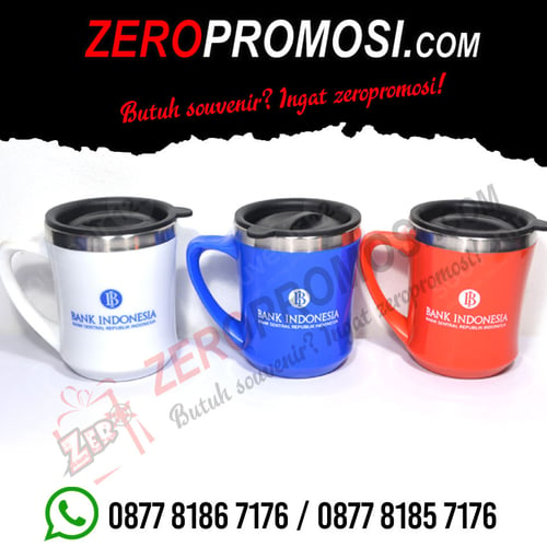 Mug Brasil untuk souvenir dengan custom logo