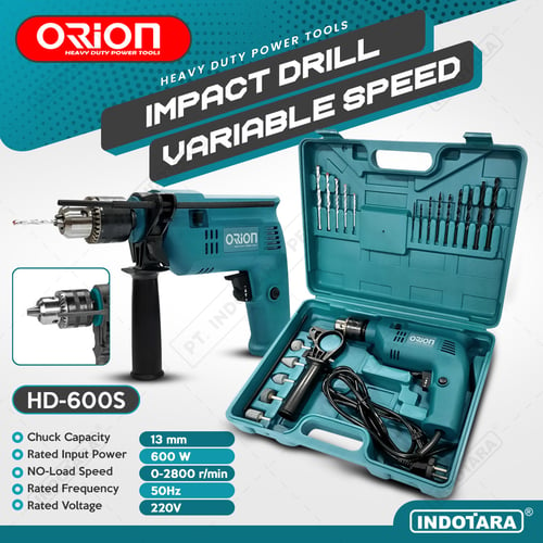 Mesin Bor / Impact Drill Listrik Orion - HD600S