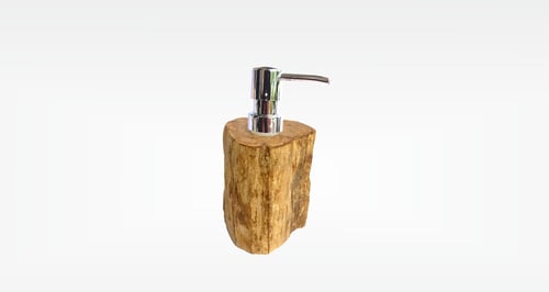 Dispenser Sabun/Tempat Shampoo Batu Fosil Unik