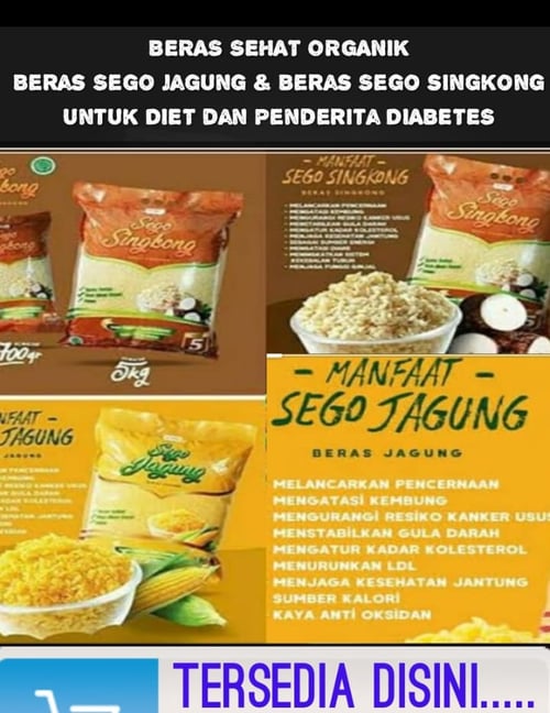 Beras singkong/beras DIET untuk Diet sehat dan penderita diabetes Halal sehat dan terdaftar BPOM 700 gram
