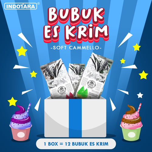 Bubuk Es Krim Soft Cammello - ORIGINAL FLAVOURS - 1.1kg Pilihan Rasa