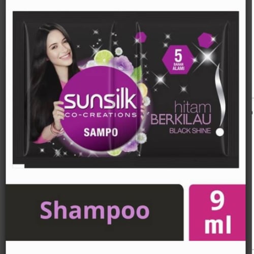 Sunsilk Shampoo Black Shine 480X1X9ML