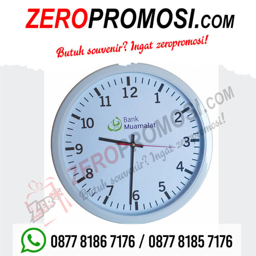 Souvenir Jam Dinding 286p Custom Untuk Barang Promosi Perusahaan