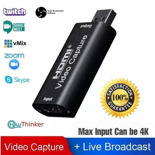Mini Video Card Capture Grabber HDMI Video Cards Support 4K