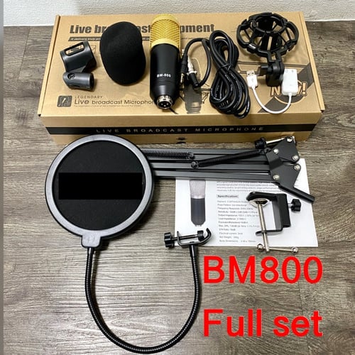 BM Full Paket recording Microphone Condenser Live