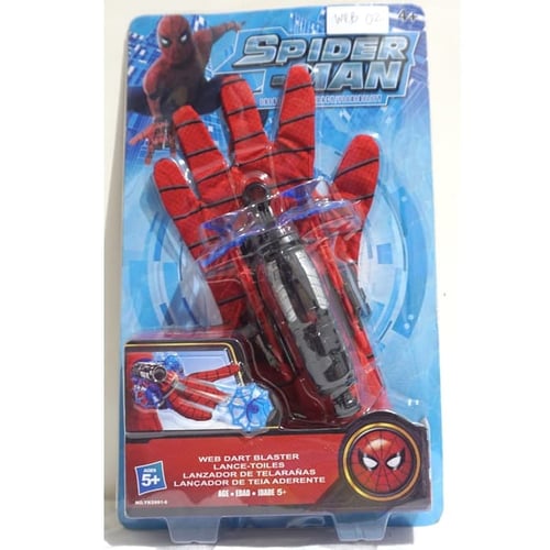 Mainan tembakan web spiderman - Sarung tangan web dart