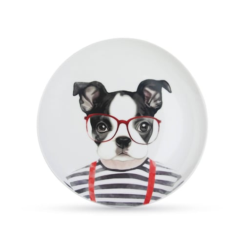 ZEN Piring Keramik My Glamorous Pet Collection 2 PCS + Gift Box - Smart Puppy