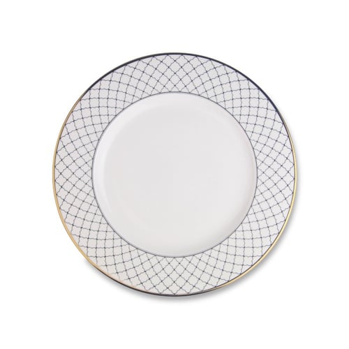 ZEN Piring Keramik Gold Savoie Dinner Plate Diameter 27.8 cm