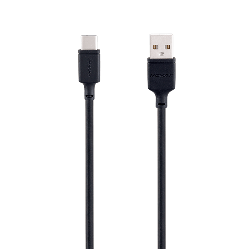 MOMAX ZERO LINK USB-A TO USB-C CABLE (0.3M) - BLACK ( DA17D )