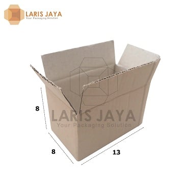 Kardus - Box - Karton - Kotak Packing 13 x 8 x 8 cm