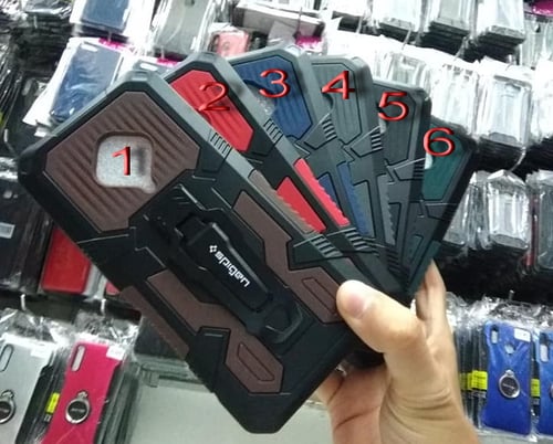Case Phantom Spigen Armor 2in1 Samsung A10s, A20s, A01, A10 M10, A20 A30, A11, A71, Vivo Y50 Y30, Y19, Y17 Y15 Y12, Y91C Y93, Y91 Y95, V19, S1 Pro, Oppo A3s, A5s, A1K , A5 2020, A92, A31, Reno 2F Realme 5, Xiaomi Redmi 6A, 7A, 8 Note 8. Pro