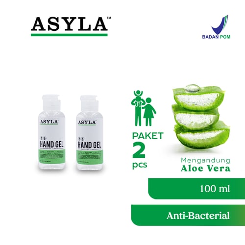 ASYLA Hand Gel 100ml (2pcs) - Hand Sanitizer