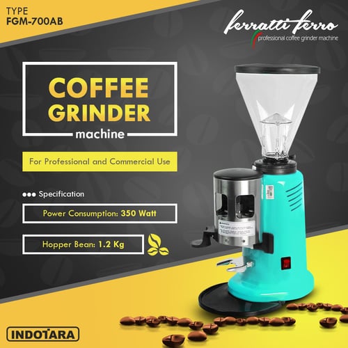 Coffee Grinder Machine / Alat Penggiling Kopi Ferratti Ferro FGM700AB