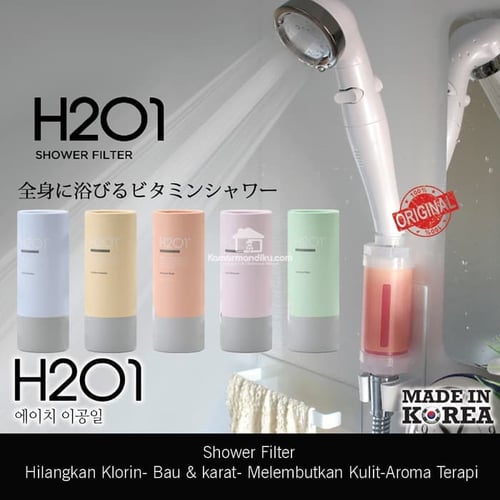 H201 Shower filter air Vit C aroma terapi Asli korea