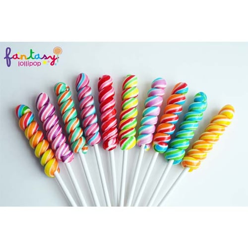Fantasy Lollipop Ulir 20 gram (1 box isi 20 pcs)