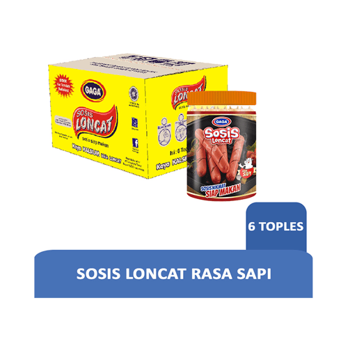 Jual GAGA Sosis  Loncat Rasa  Sapi 572Gr Stick 22Gr GAGA 