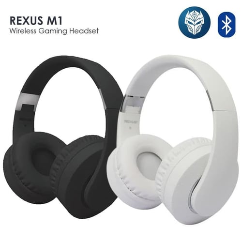REXUS Headset M1 Wireless Gaming Bluetooth Headphone Micro SD FM Radio