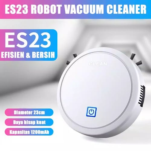 Vacuum Cleaner ES23 Vacum Cleaner Sapu Lantai Sapu Otomatis Penyedot Debu