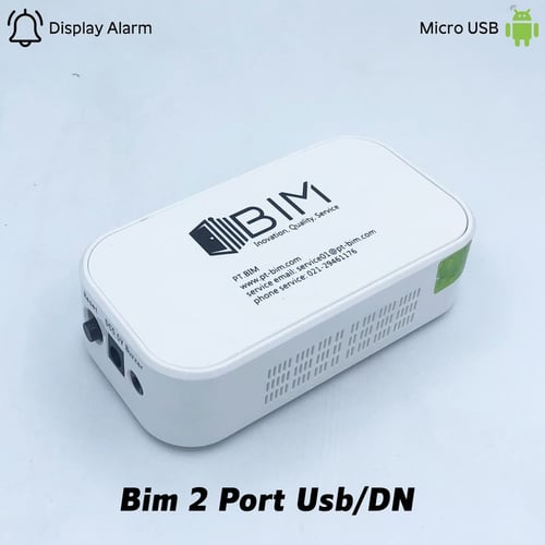 Display Security Alarm - BIm 2 Port USB / DN