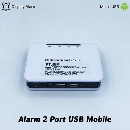 Display Security Alarm - Alarm 2 Port USB Mobile