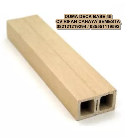 Duma Deck Base 45 ( 4 Meter ) / Rangka Decking WPC / Lantai WPC