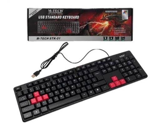 Keyboard USB PC Komputer Laptop keyboard Standart M-Tech