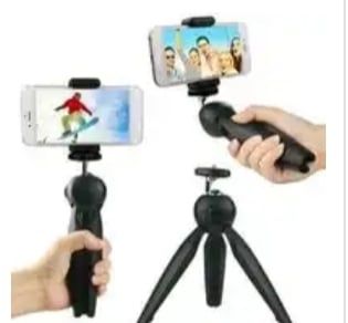 Tripod Mini plus Holder Universal Untuk Smartphone atau Kamera