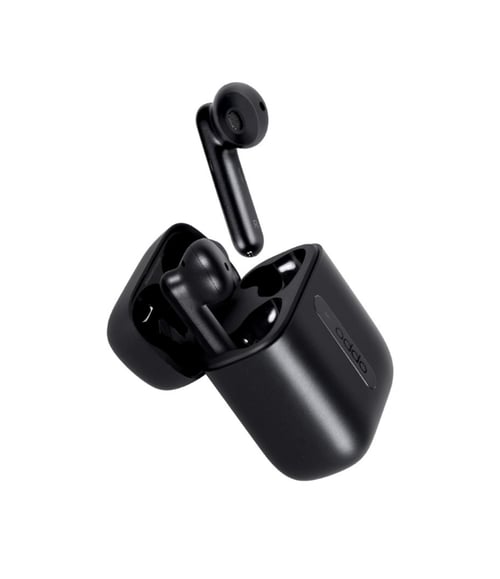 OPPO Enco Free Headphone TWS Bluetooth ET102 Black - Garansi Resmi