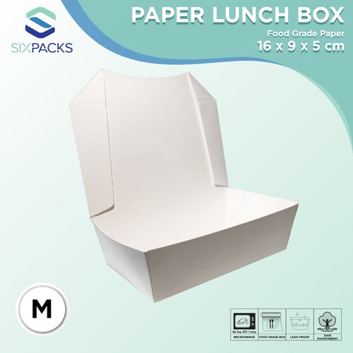 Paper Lunch Box Size M