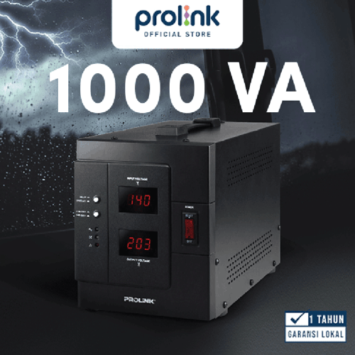 Stabilizer PROLiNK PVR1000D AVR Relay Controlled PVR Series 1000VA