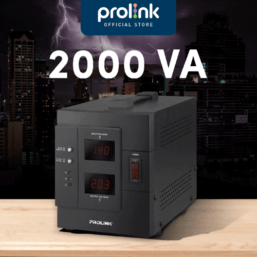 Stabilizer PROLiNK PVR2000D AVR Relay Controlled PVR Series 2000VA