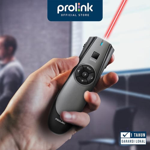Wireless Presenter PROLiNK PWP102G Laser with Touch Pad Air Mouse
