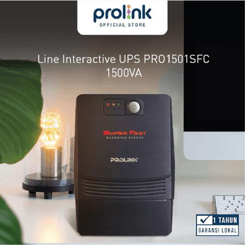 UPS PROLINK PRO1501SFCU Super Fast Charging Line Interactive 1500VA