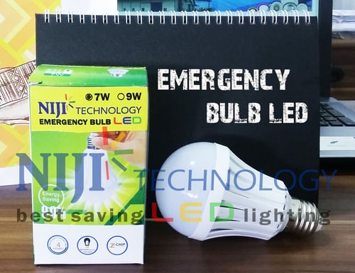BELI 4 GRATIS 1 NIJI Emergency lighting bulb LED 7 watt lampu bohlam emergency