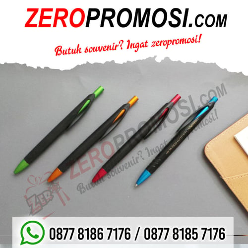 Souvenir Pen 801 Hitam Custom Promosi