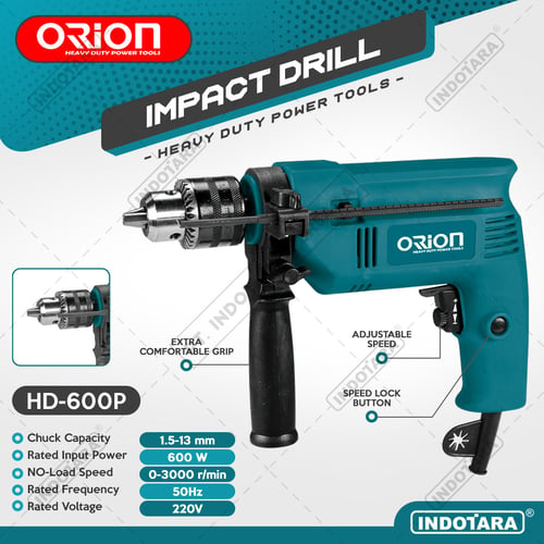 Mesin Bor / Impact Drill Listrik Orion HD600P
