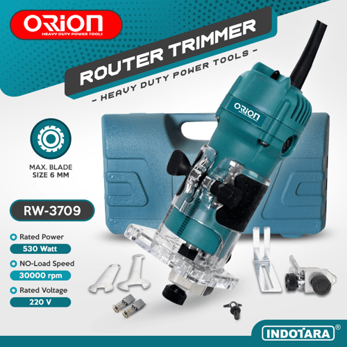 Mesin Profil Router Trimmer Kayu - Orion RW3709