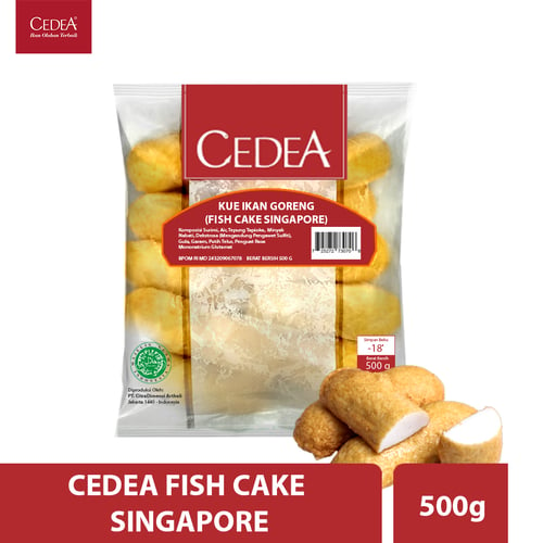 CEDEA Kue Ikan Goreng/Fish Cake Singapore 500gr