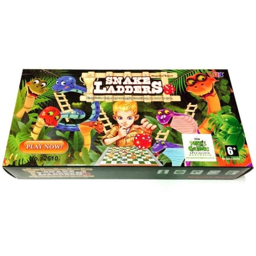 Ular Tangga Magnet / Snake Ladders / Family Game