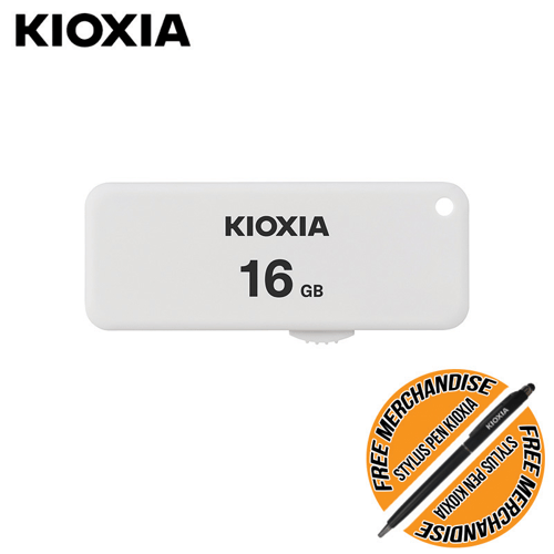 Flashdisk Kioxia 16GB USB 2.0 TransMemory U203 - Made in Japan