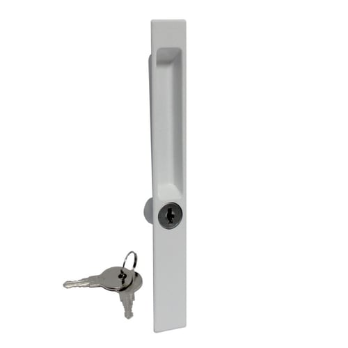 FINO Sliding Lock Fn241-2 With Key White