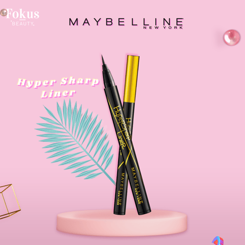 Maybelline Hypersharp Liquid Pen Eyeliner MakeUp - Waterproof Eyeliner Black