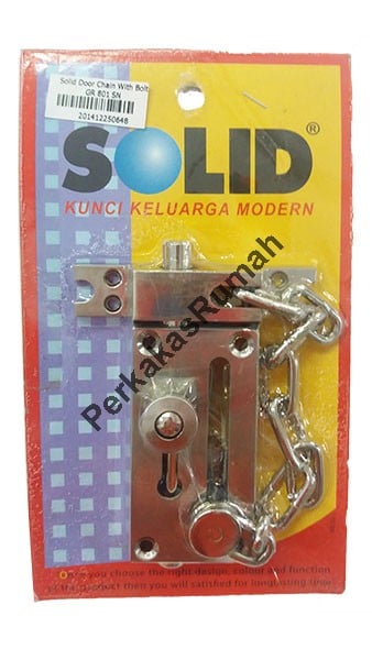 SOLID Door Chain with Bolt GR 801 SN