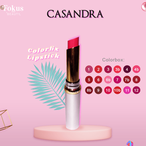 Casandra Colorfix Lipstick-No1