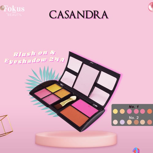 Casandra Blush On and Eyeshadow 24A